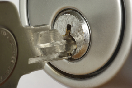key in lock Locksmith, Rekey,